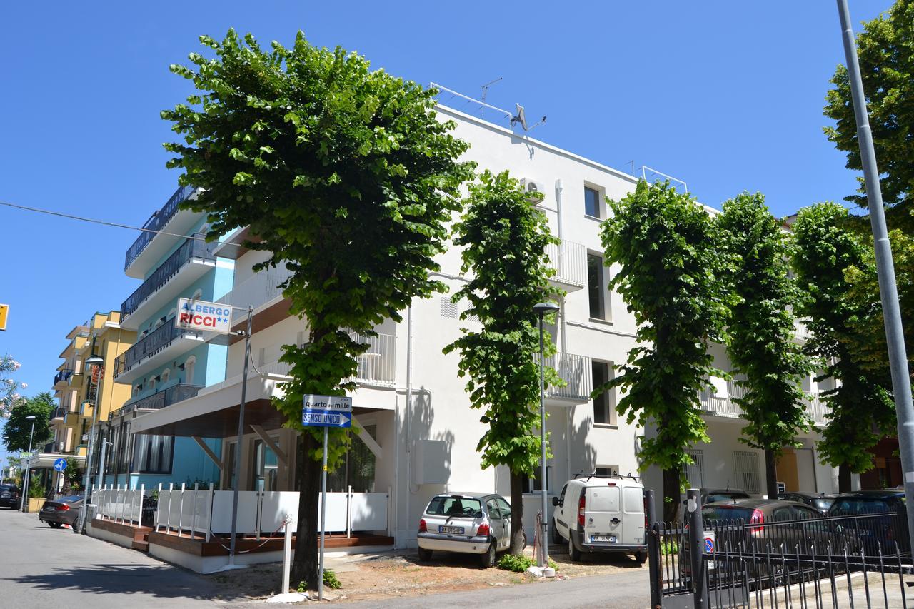 Hotel Ricci Rimini Exterior foto